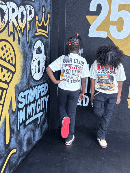 Certified Car Club™ Tee – Kurvy & Dope (Cream)