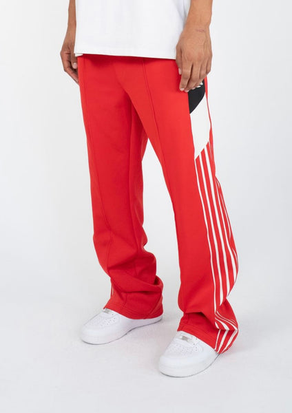 EPTM SOCO Track Stack Pants - Red