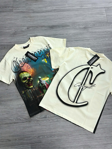Concept Art Tee – Cream