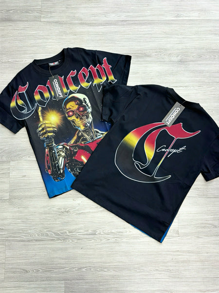 Concept Graphic Tee – Black